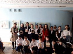 «Мастер класс по изготовлению скворечника» совместно с заведующей отдела Национального парка «Алания» Григорян Д.