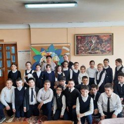 встреча с мастером народных промыслов И.Кочиевой «Щедра талантами земля моя родная».